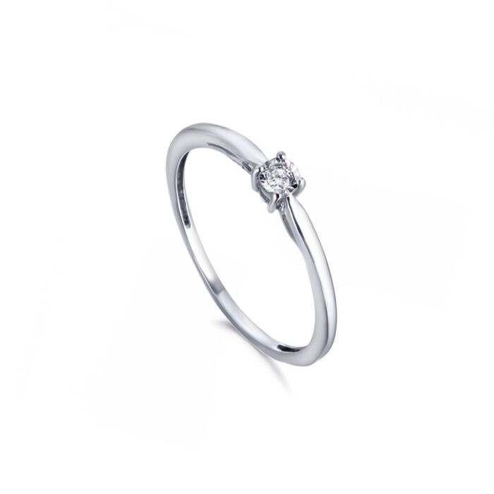 Anel LECARRÉ Diamante Ouro 18k GA055OB.13