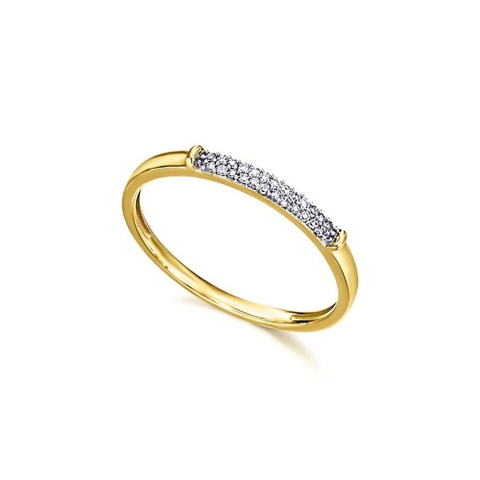 Anel LECARRÉ Diamantes Ouro 18k GA082OA.15