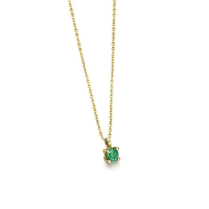 Colar LECARRÉ Esmeralda Ouro 18k GD133ES.00