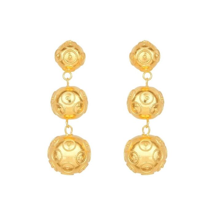 Brincos PORTUGAL JEWELS Contas de Viana GECT00436A