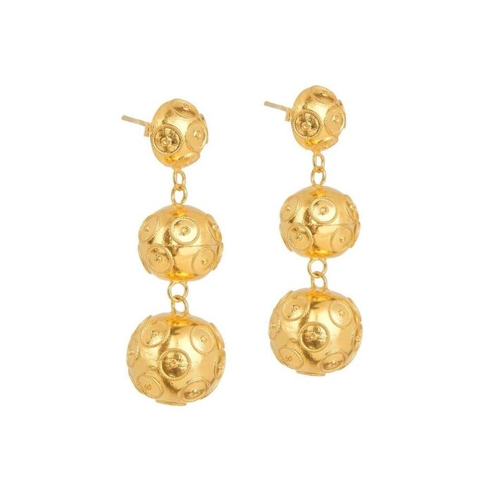 Brincos PORTUGAL JEWELS Contas de Viana GECT00436A