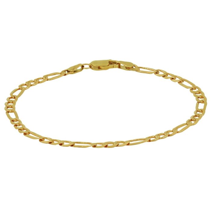 Pulseira OURO Malha 3+1 09642