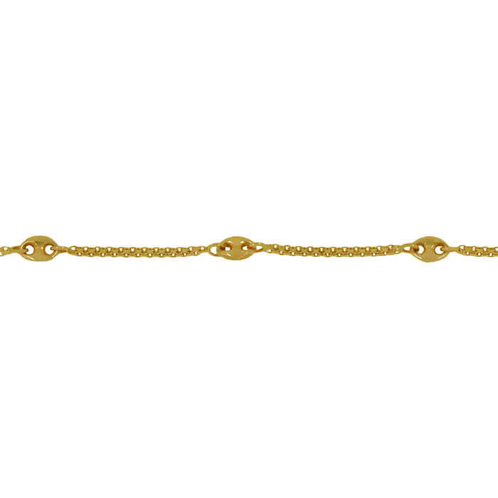 Pulseira OURO Grãos de Café 11805