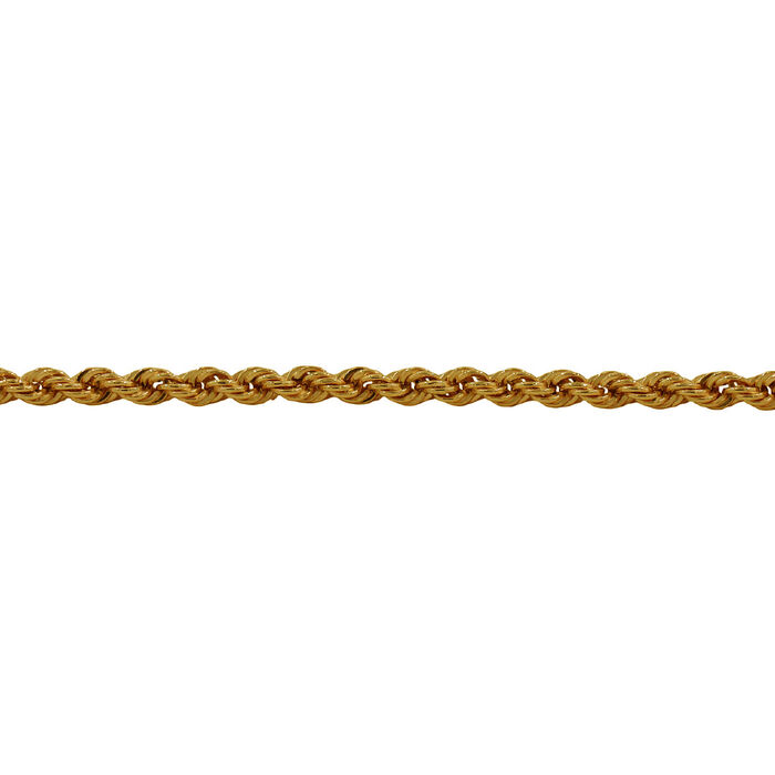 Pulseira OURO Malha Corda 12305