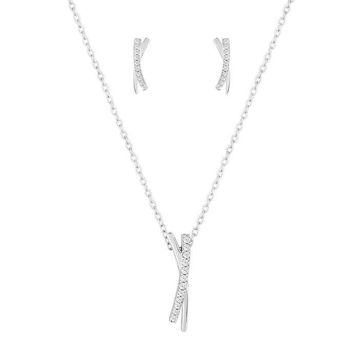 Conjunto UNIKE Classy & Chic Shinny Silver UK.PK.1204.0004
