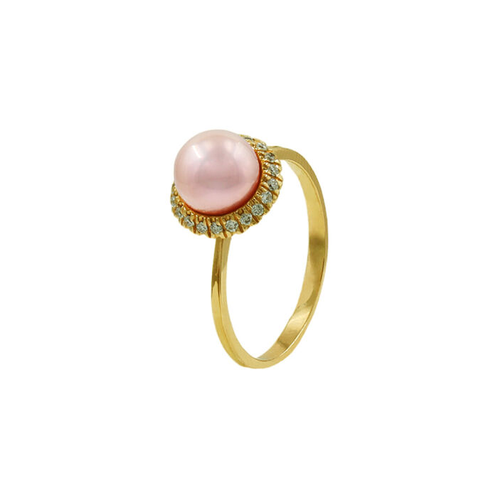 Anel OURO Pérola 112804