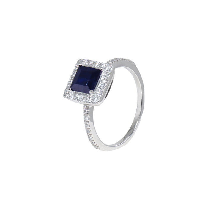 Anel OURO Safira 113171
