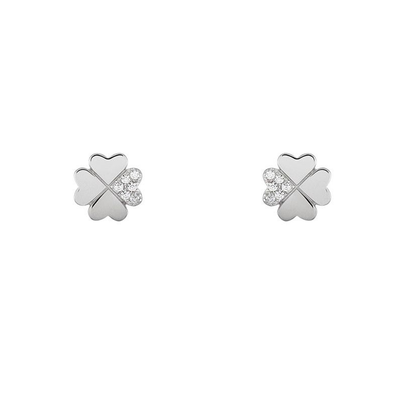 Brincos UNIKE Meaningful Clover UK.TN.1204.0011