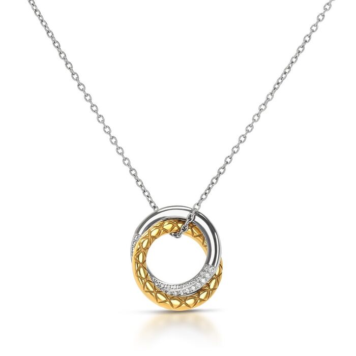 Colar ONE Delightful Circle OJDFN01SG