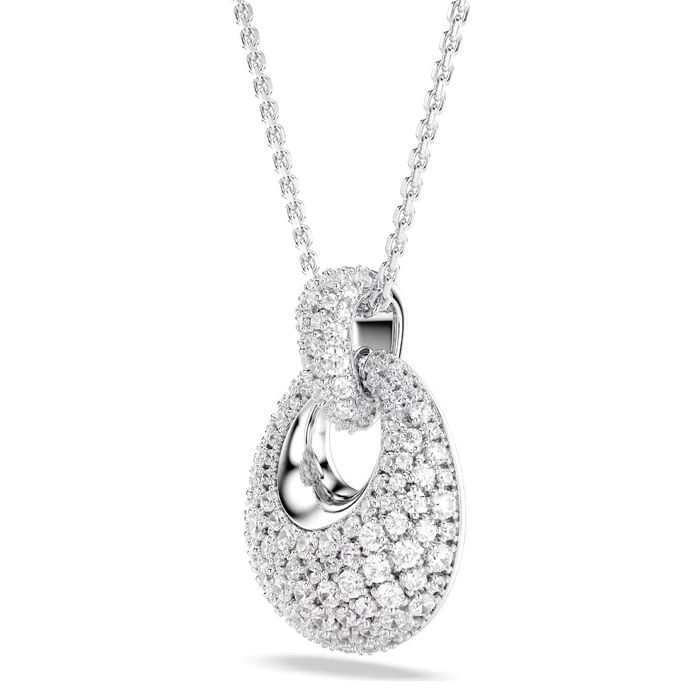 Colar Swarovski  femimino com pendente com cristais swarovski.