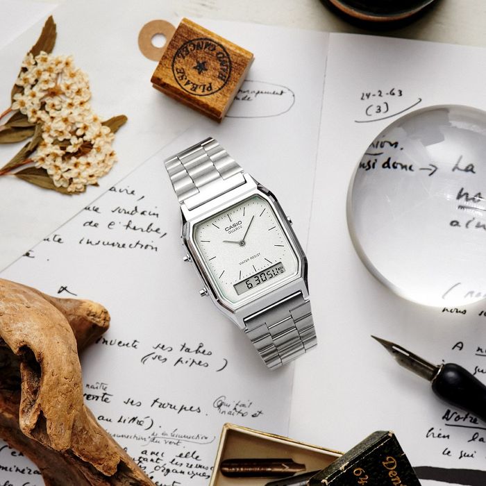 Relógio CASIO Vintage Edgy AQ-230A-7AMQYES