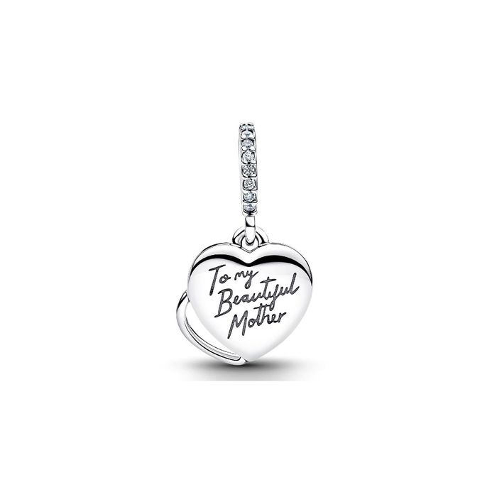 Conta PANDORA Duplo Mãe 794456C01