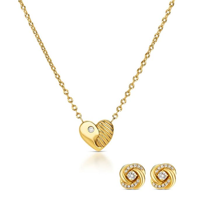 Conjunto ONE Colar & Brincos Eternal OJSET23G