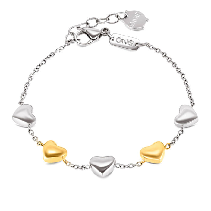 Pulseira ONE Crazy Heart OJCHB03T