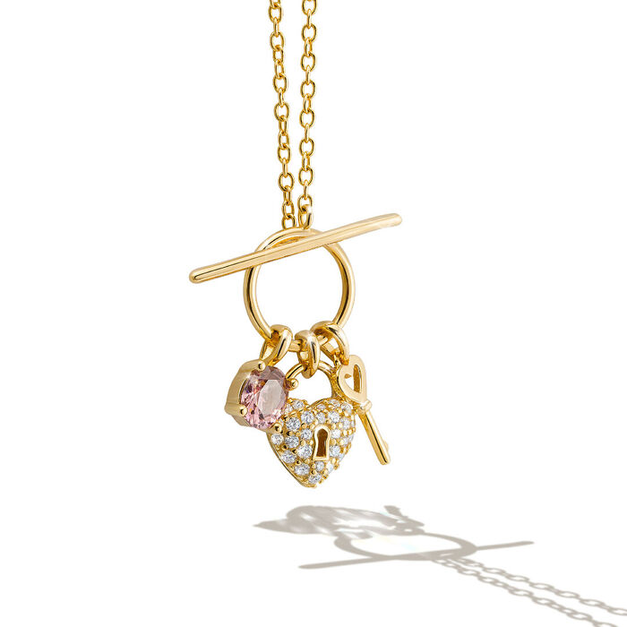 Colar UNIKE Valentines Key and Heart UK.CL.JT0024.00.00