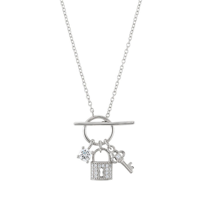 Colar UNIKE Valentines Key and Heart UK.CL.JT0025.00.00