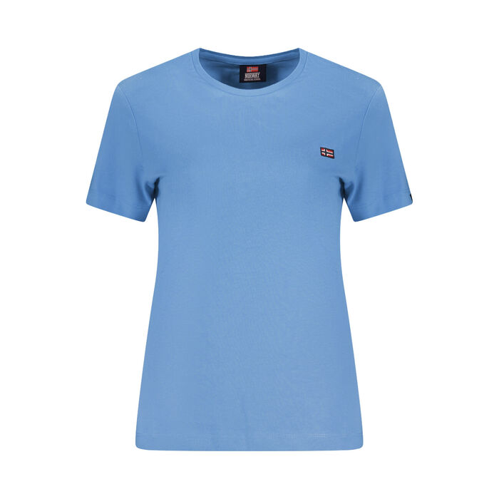 NORWAY 1963 - T-shirt - Mulher - Azul Celeste