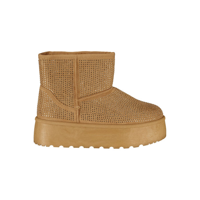 LAURA BIAGIOTTI - Botas com brilhantes - Mulher - Camel