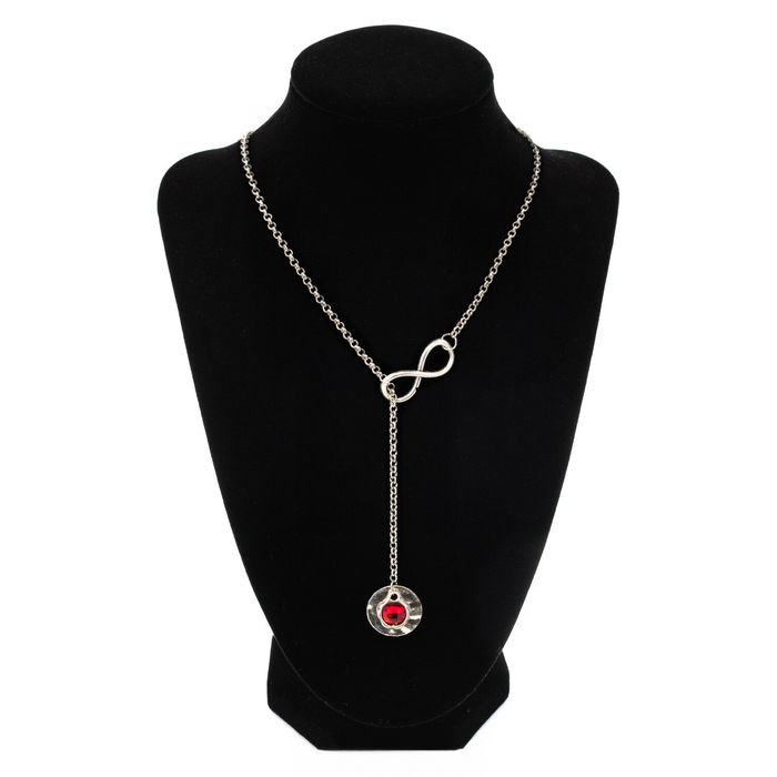 FYL - Colar em metal Dyana - Vermelho