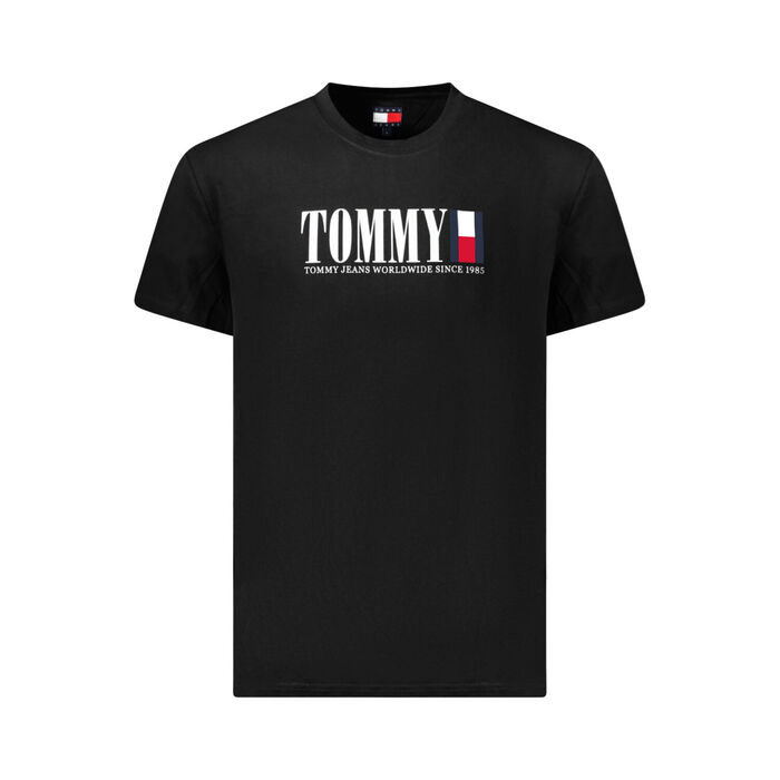 TOMMY HILFIGER - T-shirt - Homem - Preto