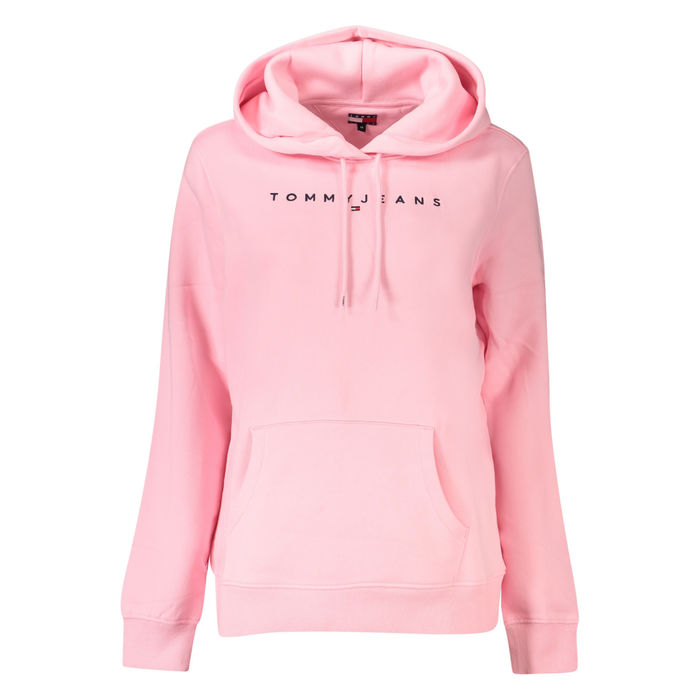 TOMMY HILFIGER - Sweatshirt com capuz - Mulher - Rosa