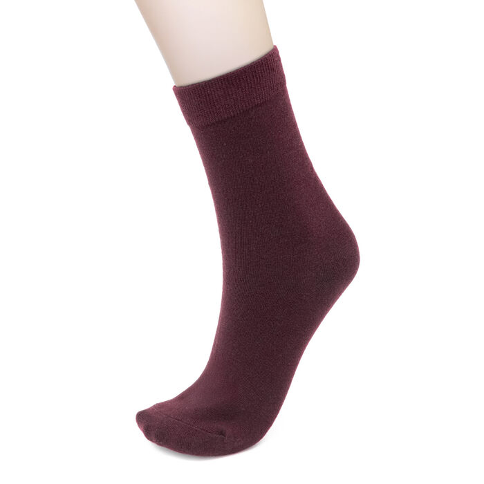 FYL - Meias Comfort - Bordeaux