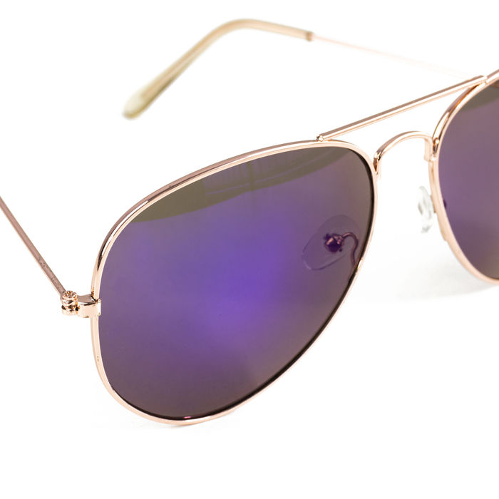 FYL - Óculos de sol Aviator - Azul