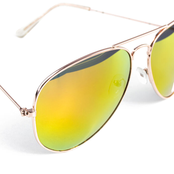 FYL - Óculos de sol Aviator - Dourado