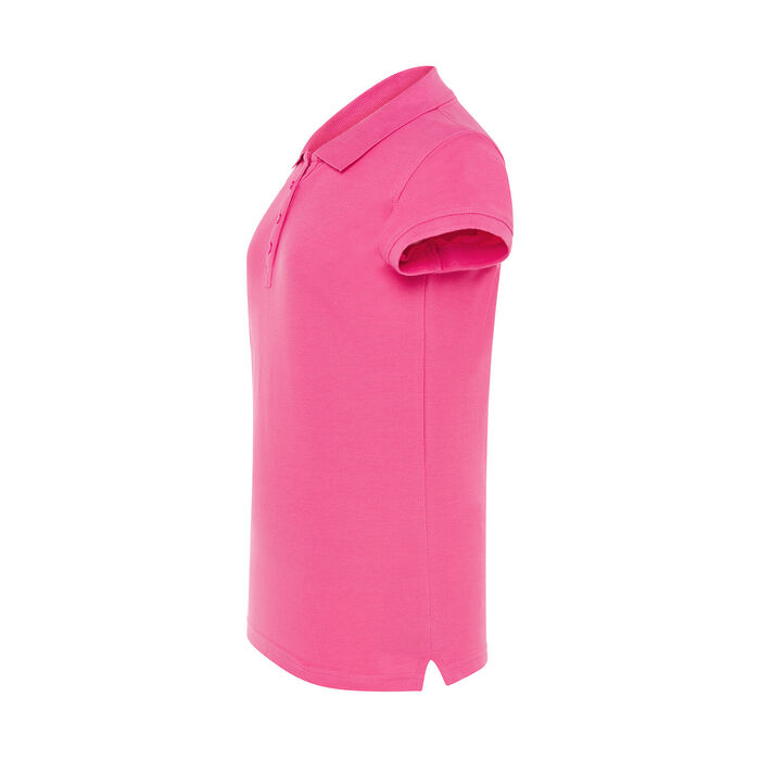 FYL - Polo Regular 100% Algodão - Mulher - Rosa Azálea
