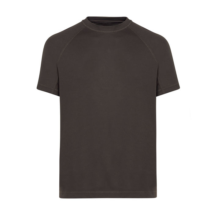FYL - T-shirt desportiva com costura decorativa - Homem - Grafite
