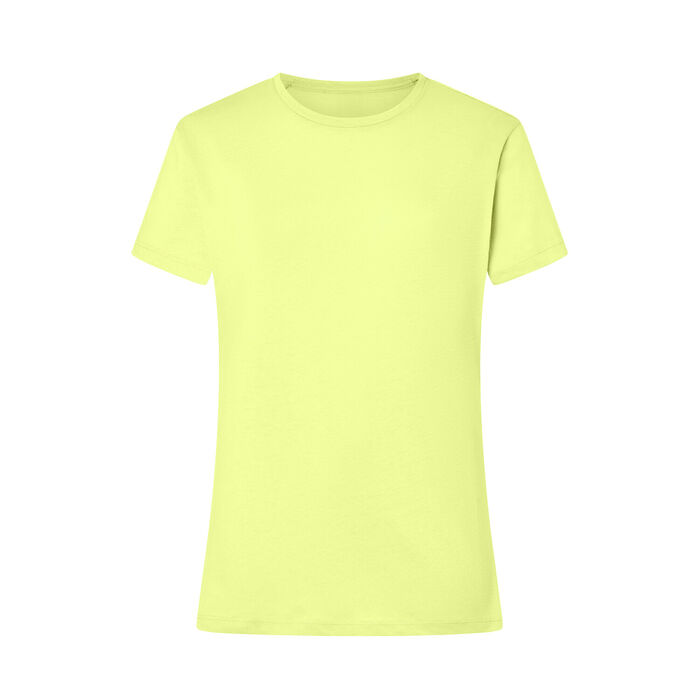 FYL - T-shirt Regular Spring - Mulher - Amarelo Neon