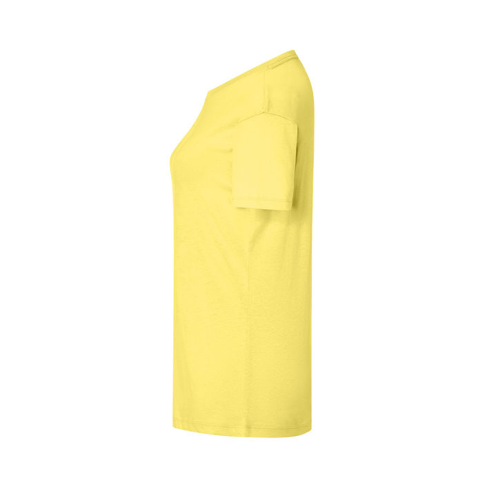 FYL - T-shirt Regular Spring - Mulher - Amarelo Pálido