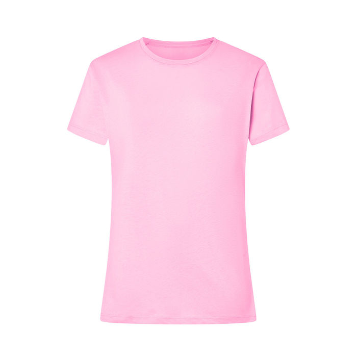 FYL - T-shirt Regular Spring - Mulher - Rosa Neon