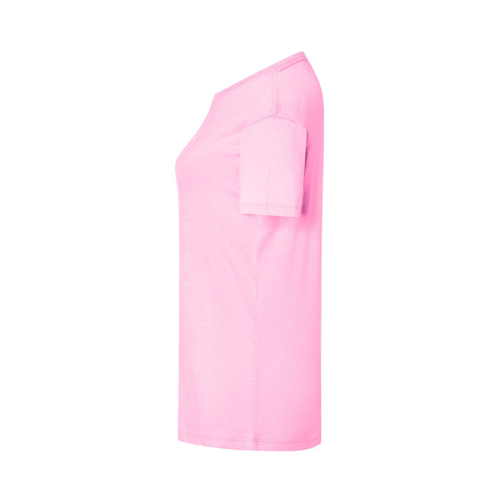 FYL - T-shirt Regular Spring - Mulher - Rosa Neon