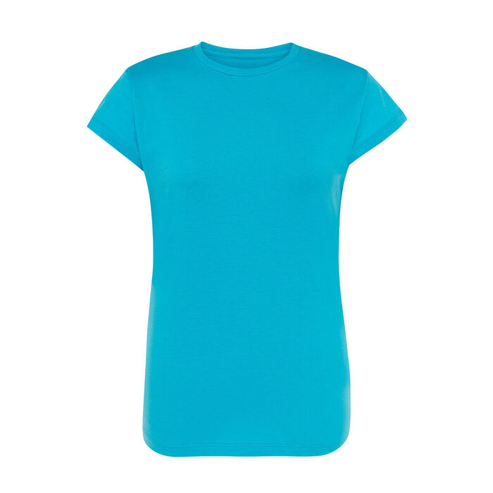 FYL - T-shirt Regular Summer - Mulher - Turquesa