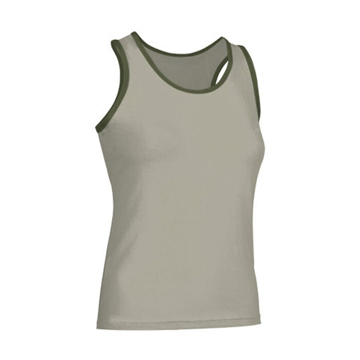 FYL - T-shirt Spring - Mulher - Bege/Verde