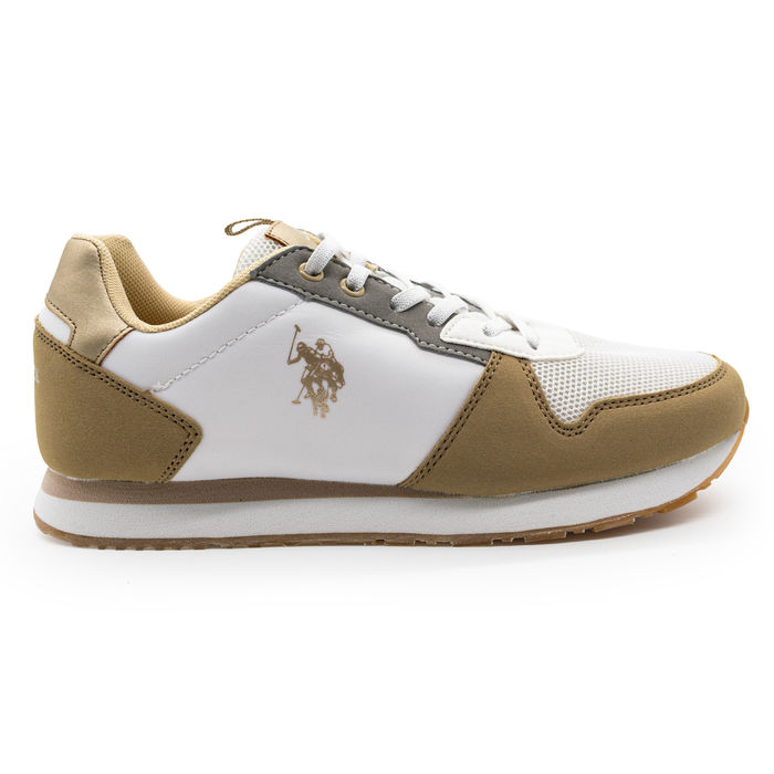 U.S. POLO ASSN. - Sapatilhas desportivas - Mulher - Bege
