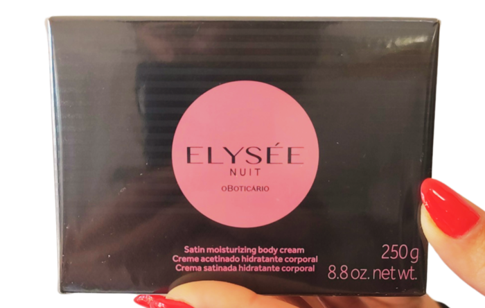 Creme Hidratante Acetinado Elysée Nuit 250g