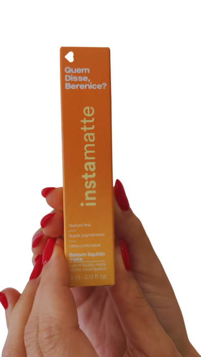 Batom Líquido Instamatte, 4ml Cor Rosetali