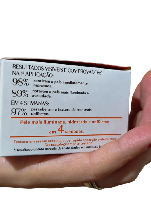 Creme Hidratante Atioxidante Vitamina C, 50g