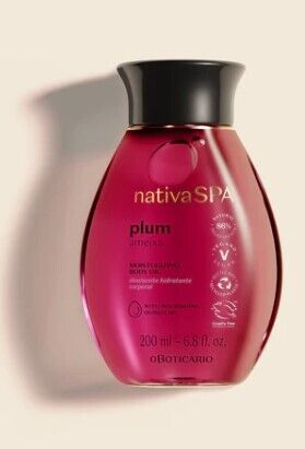 Óleo Hidratante Nativa Spa Ameixa, 200ml