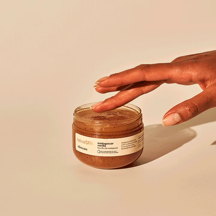Açúcar Esfoliante Nativa Spa Baunilha de Madagáscar, 200g
