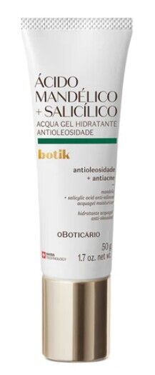 Gel Hidratante  Anti-Oleosidade Ácido Mandélico + Salicílico Botik 50g