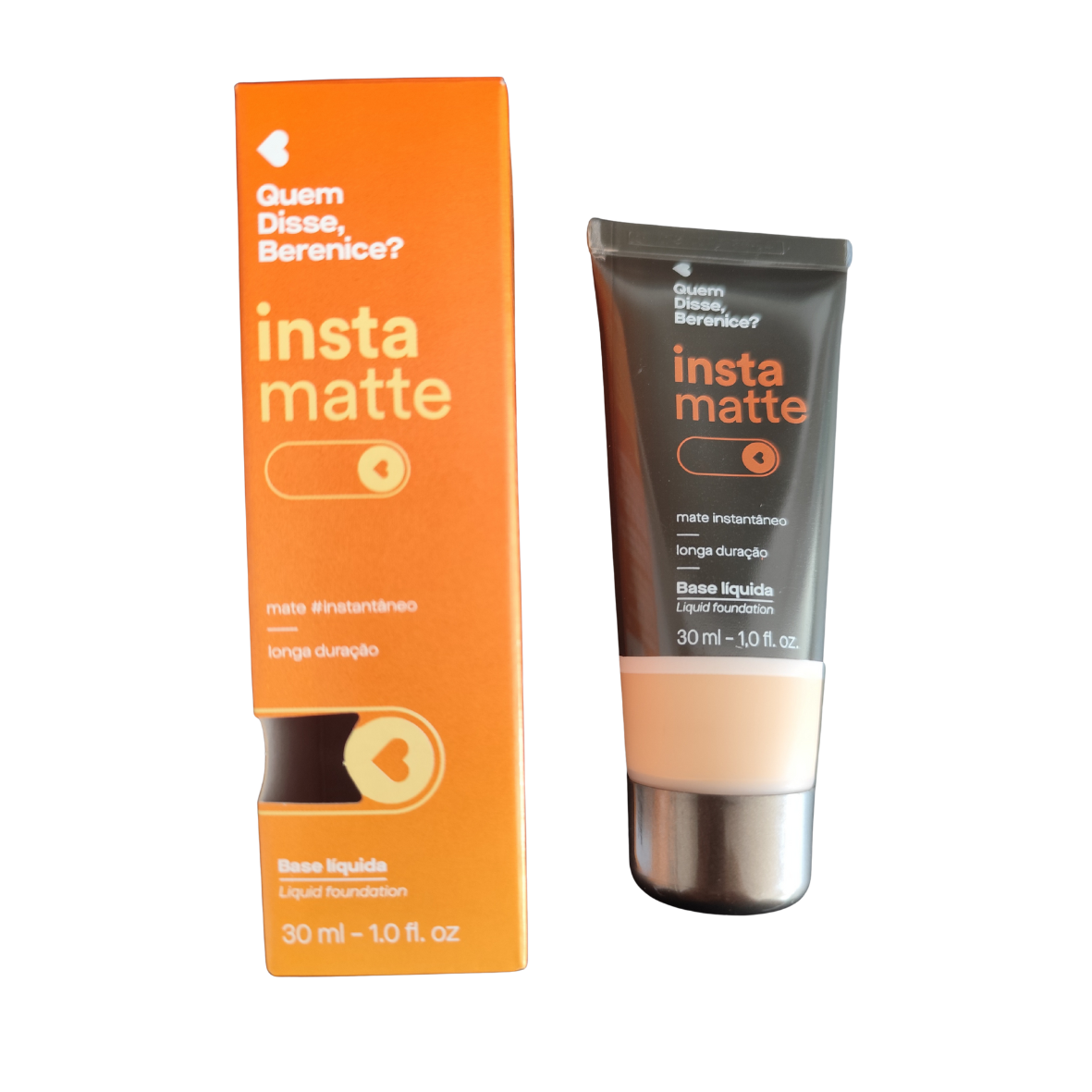 Base Líquida Instamatte Quem Disse, Berenice?, 30ml Cor 120 N