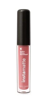 Batom Líquido Instamatte, 4ml Cor Rosetali