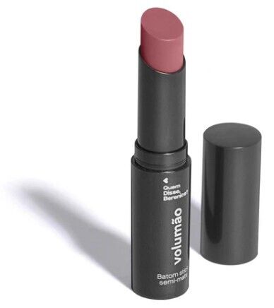 Batom Semi-mate Volumão, 3,4g, cor Roselelê