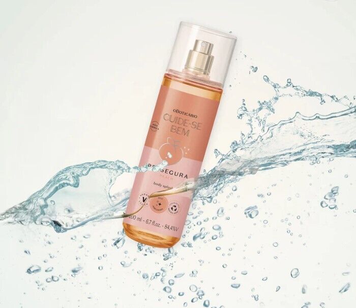Body Splash Cuide-se Bem Pessegura, 200ml