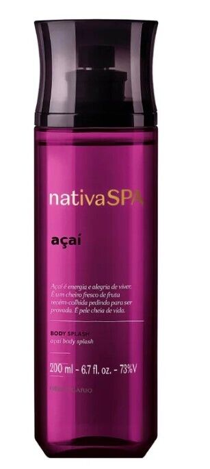 Body Splash Nativa Spa Açaí, 200ml