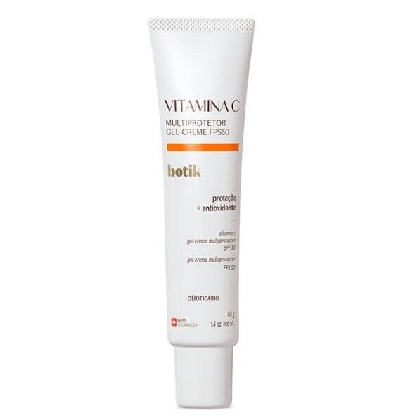 Vitamina C Multiprotetor Gel Créme FPS50, 40g