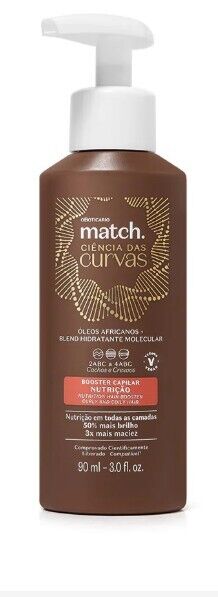 Booster Capilar Reconstrução Match Ciência das Curvas, 90ml
